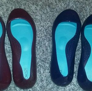 Oka B Flats 2 Pair Size 10